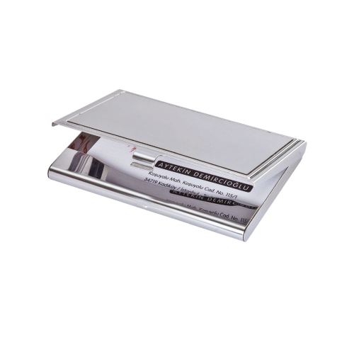 Aluminum Business Card Holder