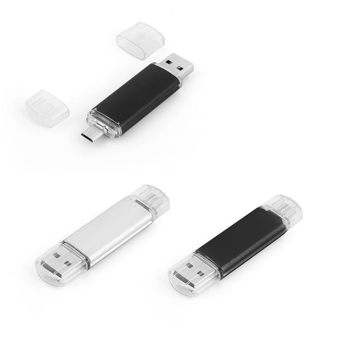 8 GB OTG-aktiverat metall USB-minne