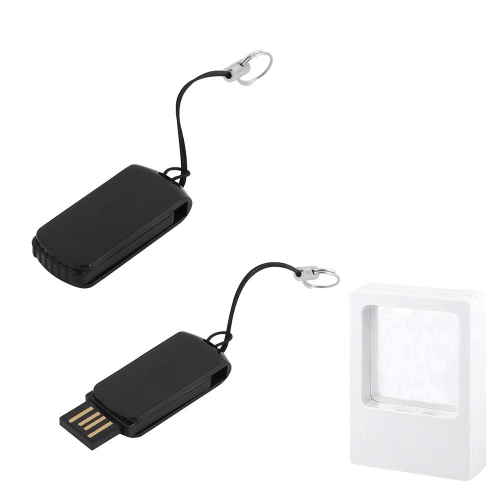 Stick de memorie USB rotativ din plastic de 8 GB