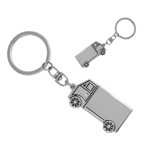 Metal Coin Keychain