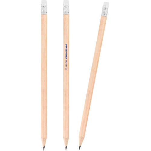 Natural Pencil with Round Eraser