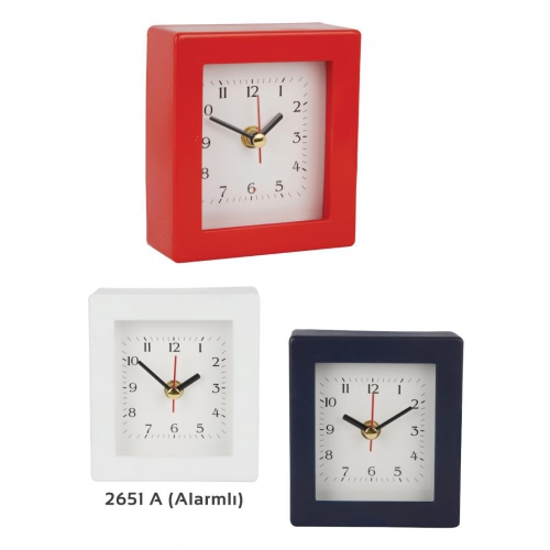 Plastic Wall/Table Clock