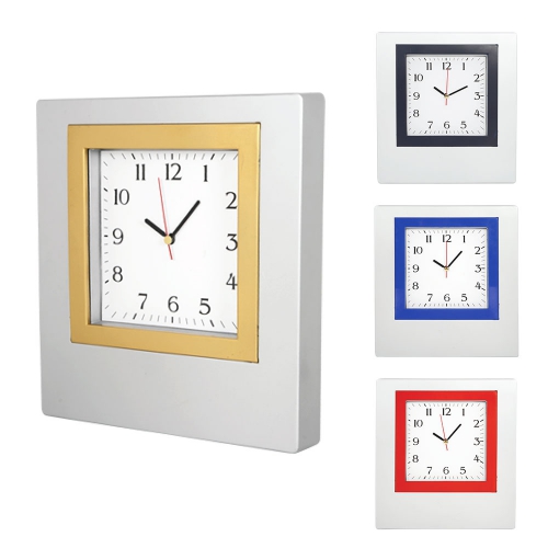 Rectangular Curved Wall Clock