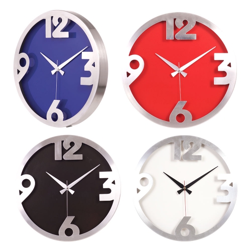 Metalized Wall Clock