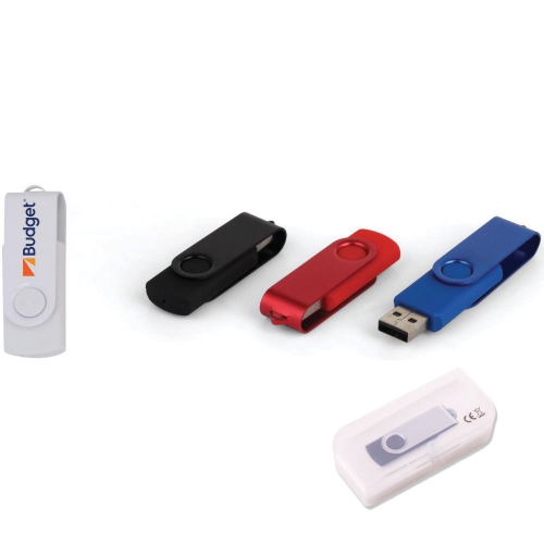 8 GB Swivel Cover USB Memory Stick