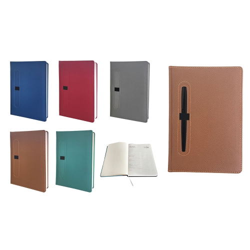 Agenda med Thermo Leather Cover