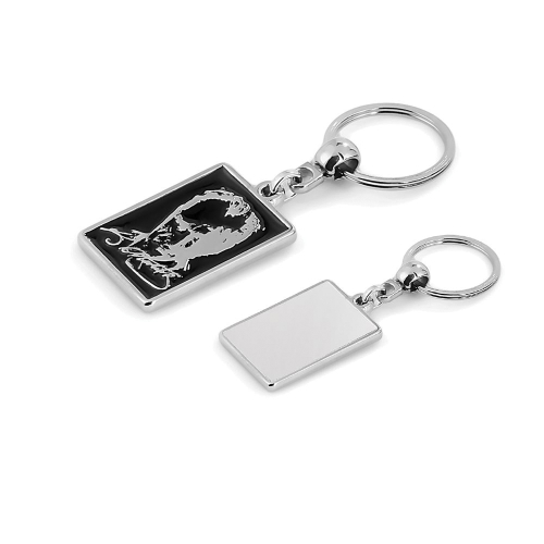 Thin Metal Keychain