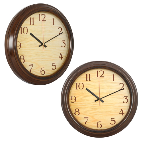 Plastic Frame Wall Clock