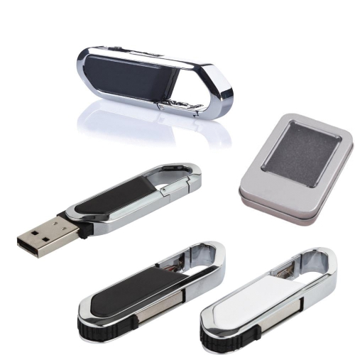 Memorie USB breloc metal plastic de 16 GB