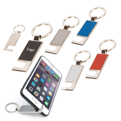 Metal Phone Stand Keychain