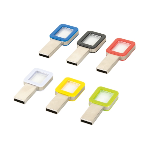 16 GB genomskinligt USB-minne