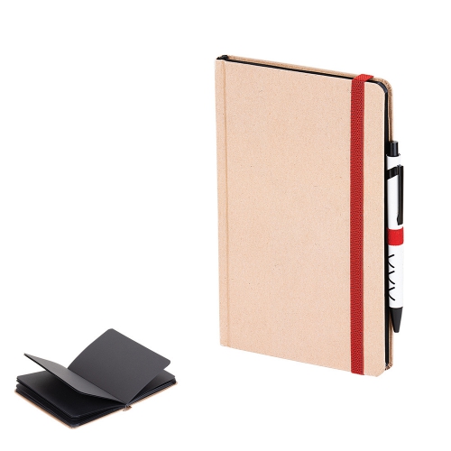 Kraft Hard Cover Notebook (9 x 14 cm)