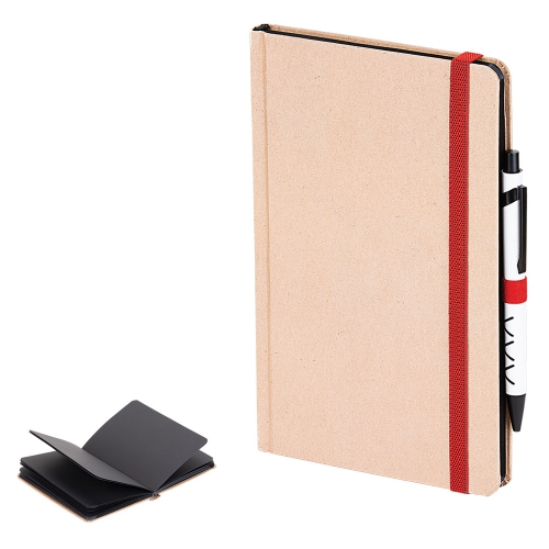 Kraft Hard Cover Notebook (13 x 21 cm)