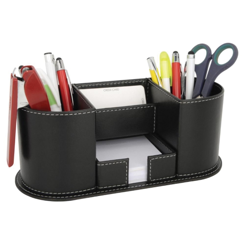 Faux Leather Pen Holder