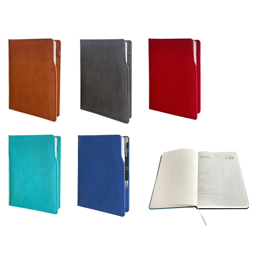 Agenda med Thermo Leather Cover